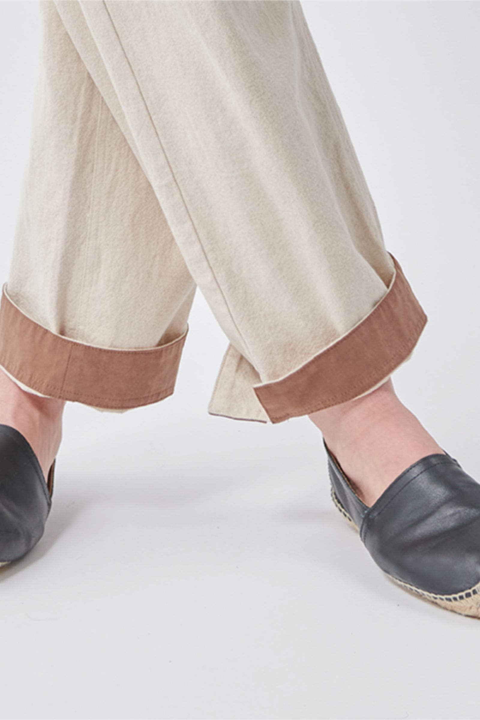 イージーパンツ : FRINGE GARDENER TROUSER / フリンジガーデナートラウザー "SITAR" - キナリ
