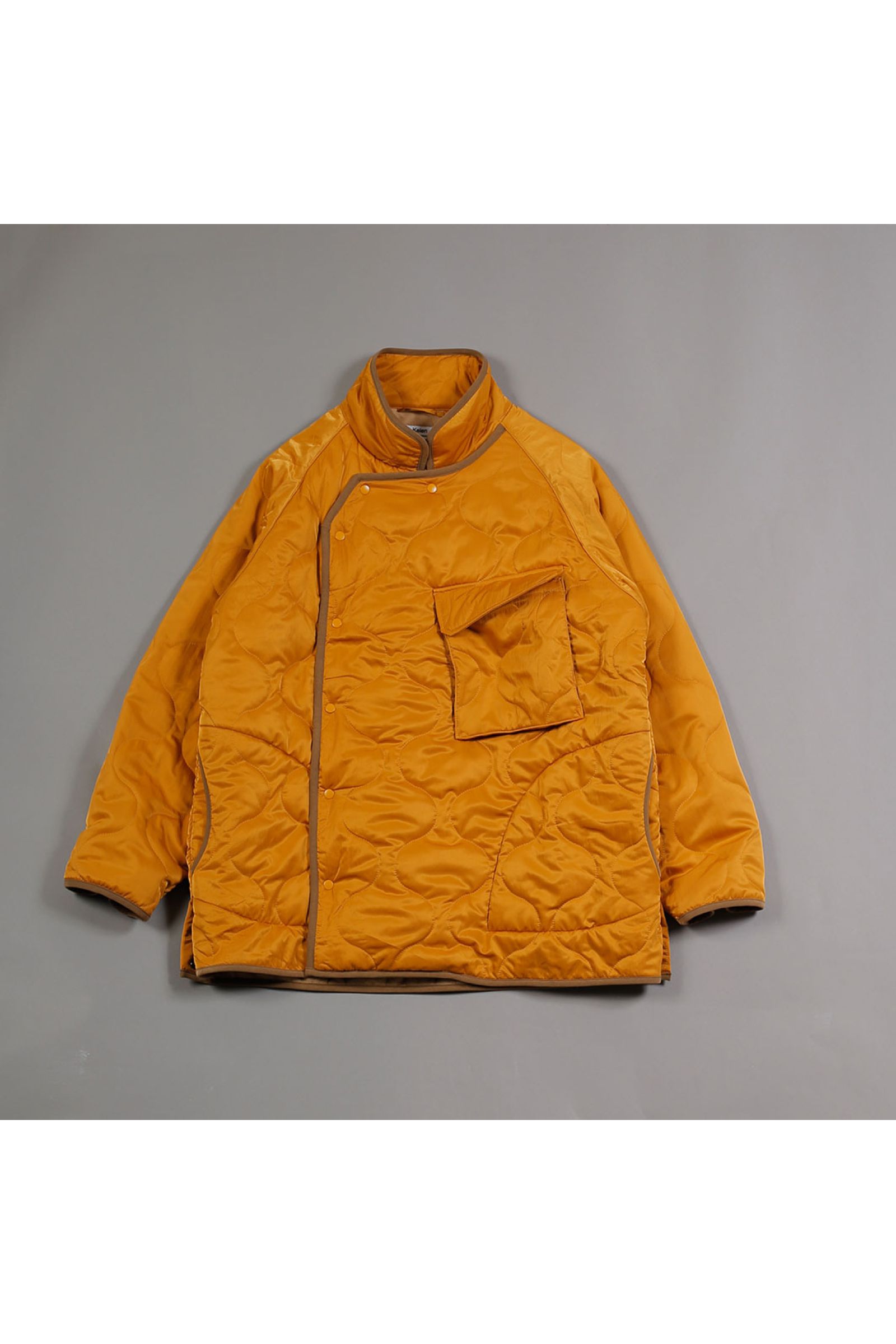 キルティングジャケット  : WIDE NURSING JACKET "BRABHAM" / ワイドナージングジャケット - マスタード