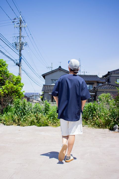 今日のコーデ☀️ [ meagratia + RYU + COTTON PAN + FOOT INDUSTRY ]