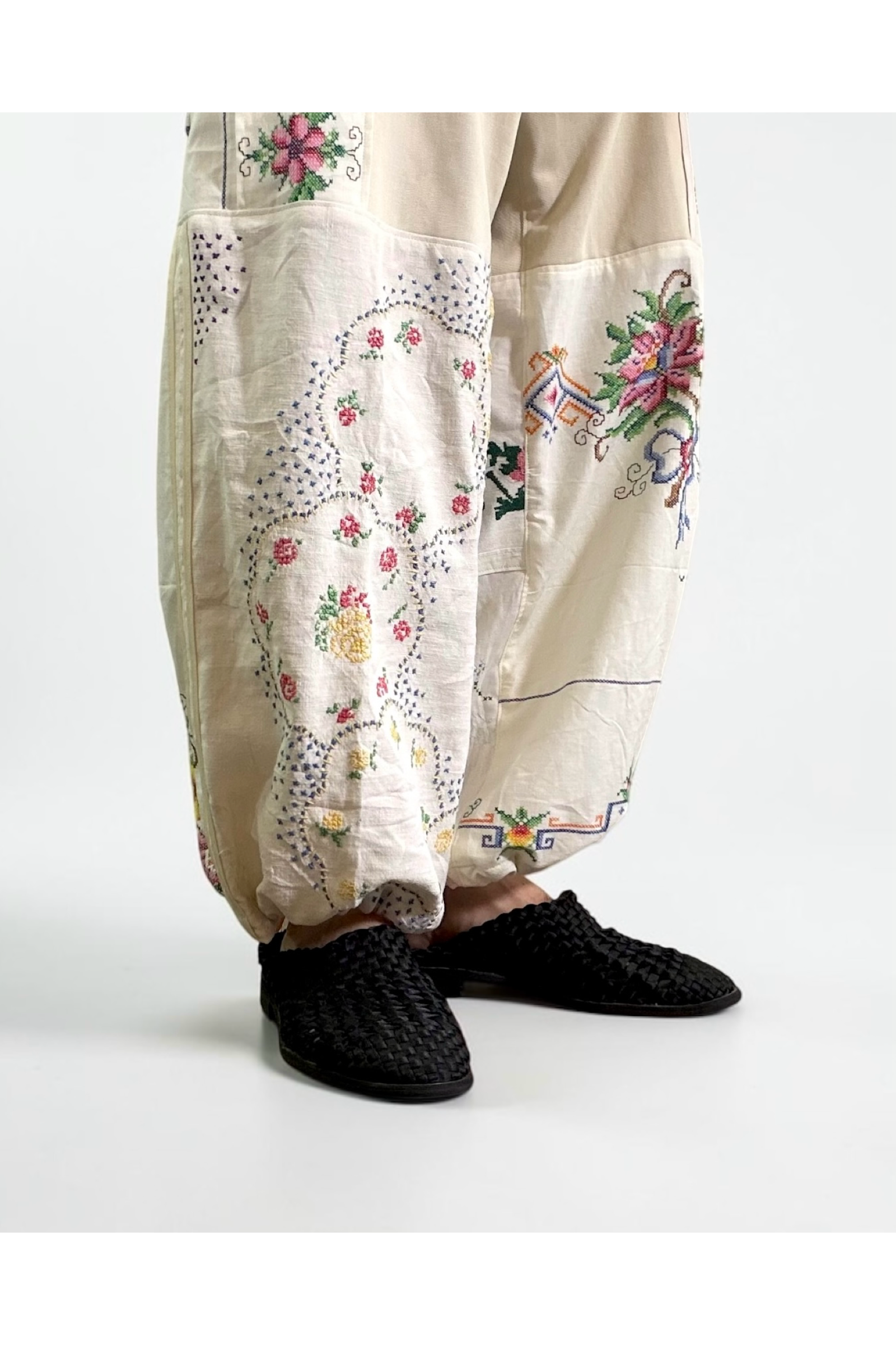 THREAD ART-PT / スレッドアートパンツ : ワイドパンツ