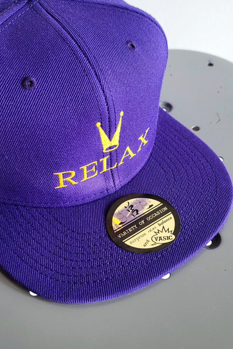 VOO - ベースボールキャップ : 3P B.B.CAP - PURPLE | tomoshibi