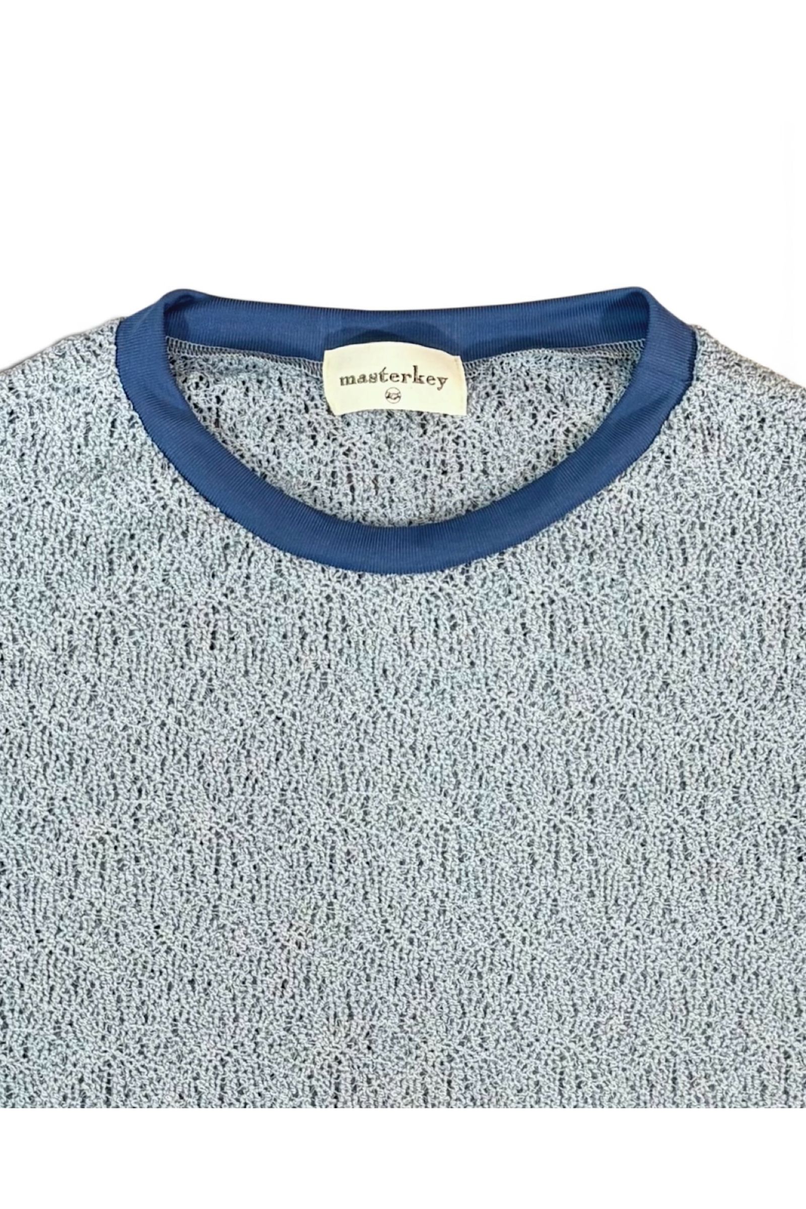 PISTOLS-L/TEE / ピストルズ ロングスリーブTシャツ : アシンメトリープルオーバー - BLUE