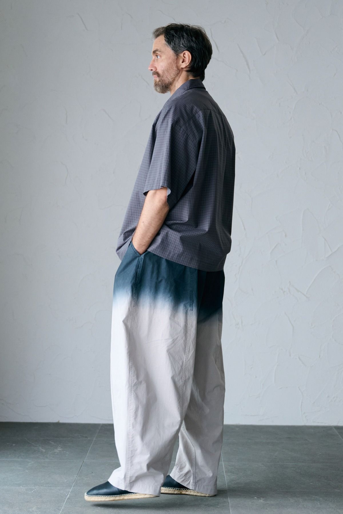 BURROUGHS / CRAZY SS SHIRT 半袖シャツ - CHARCOAL