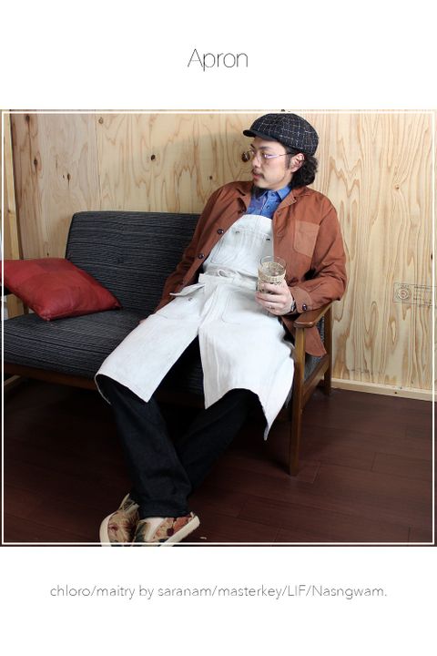 エプロンを取り入れるだけでグッとオシャレになりますよ♪