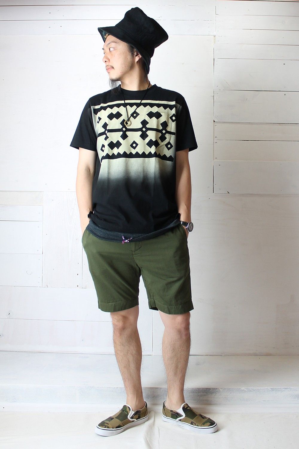 Tシャツに短パン+α