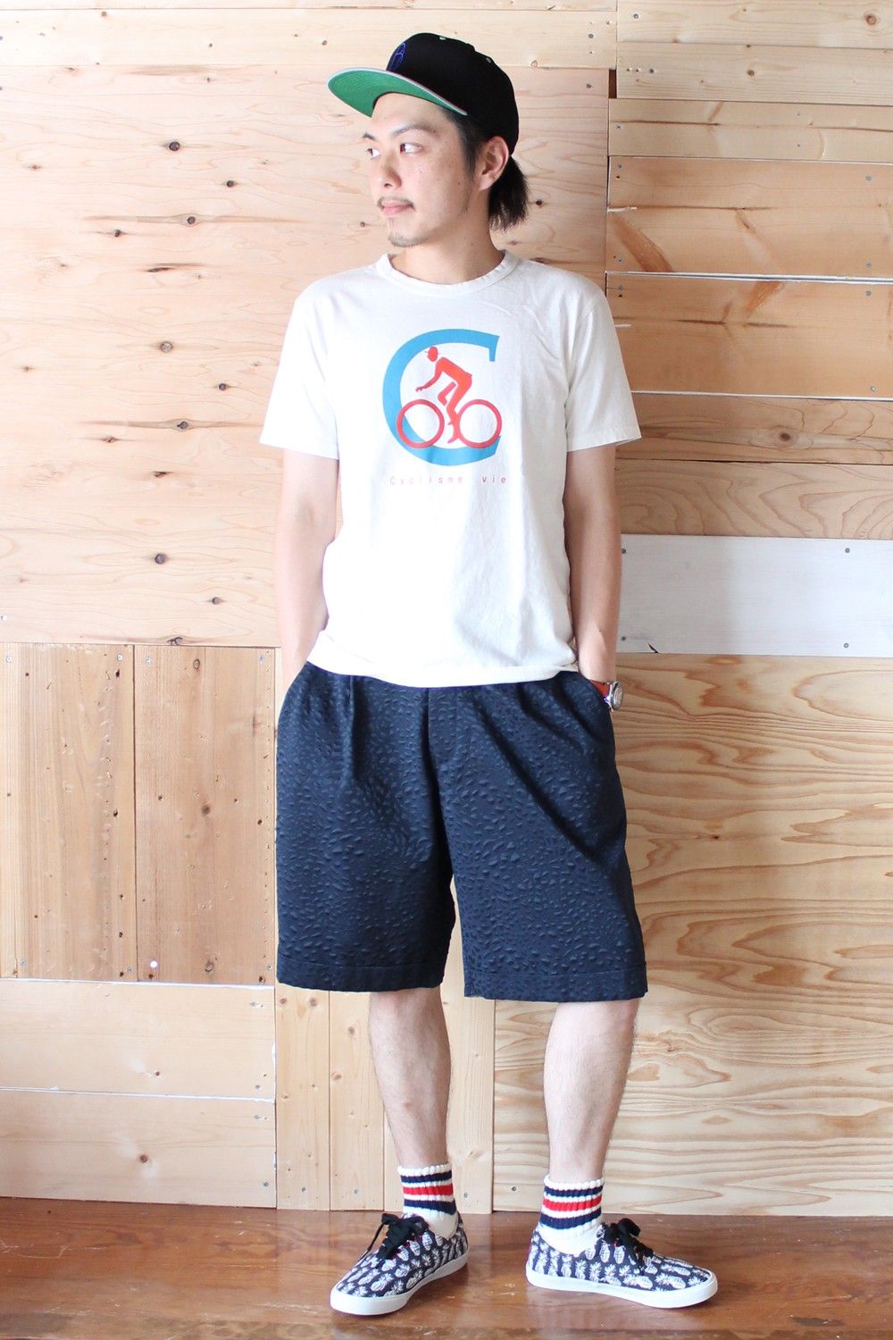 チャリTee着てチャリで出かけよう♪