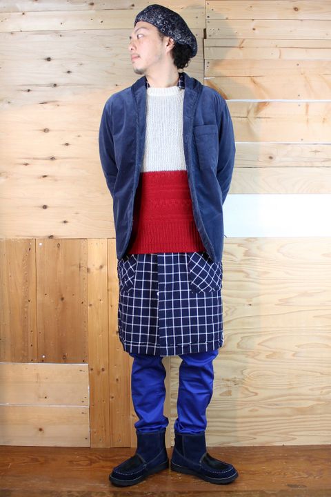 ロングシャツってコーデを楽しくしてくれるね♪