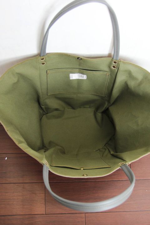 ヌバックxレザー  BloomingBAG