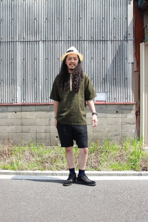 渋く大人な夏スタイル
