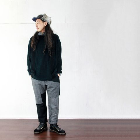 ゆったりカットソーで重ね着を楽しむ ~2017/11/8 くもり~