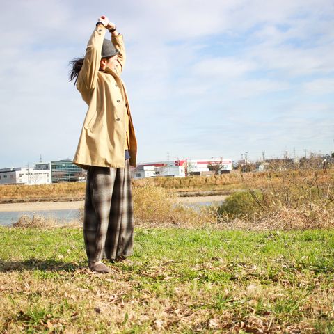 ゆる〜ぃけど大人なコートスタイル ~2017/12/9 くもり~
