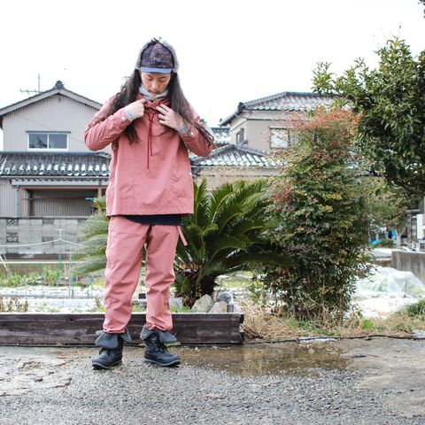 明るいカラーの冬スタイル ~2017/12/27 雪~