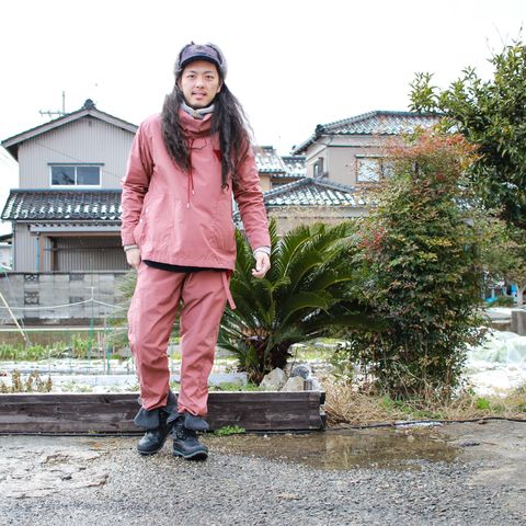 明るいカラーの冬スタイル ~2017/12/27 雪~