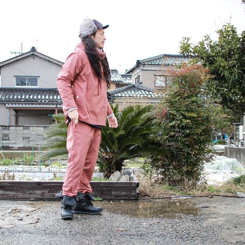 明るいカラーの冬スタイル ~2017/12/27 雪~