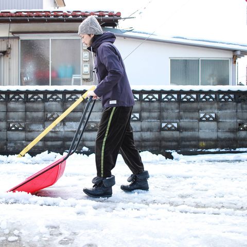 雪掻き ~2018/01/04 雪~