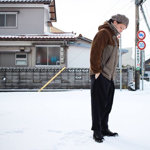寒い日は厚手のタートル! ~2018/01/25 雪~