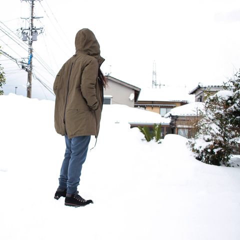 雪の日はフードアイテム ~2018/01/13 雪~