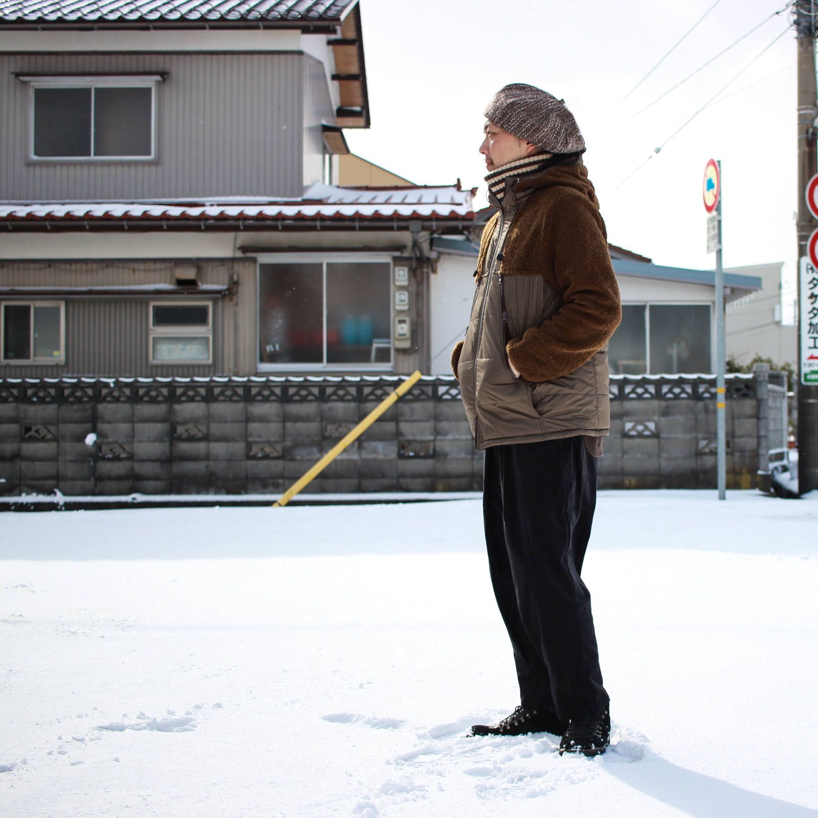 寒い日は厚手のタートル! ~2018/01/25 雪~