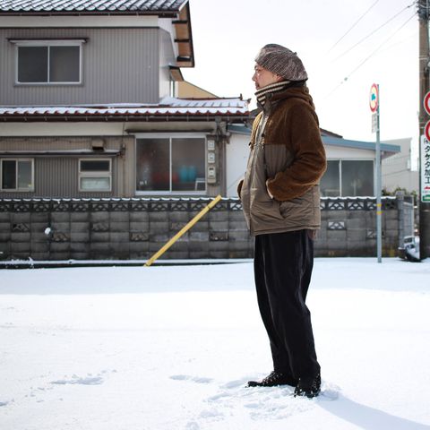 寒い日は厚手のタートル! ~2018/01/25 雪~