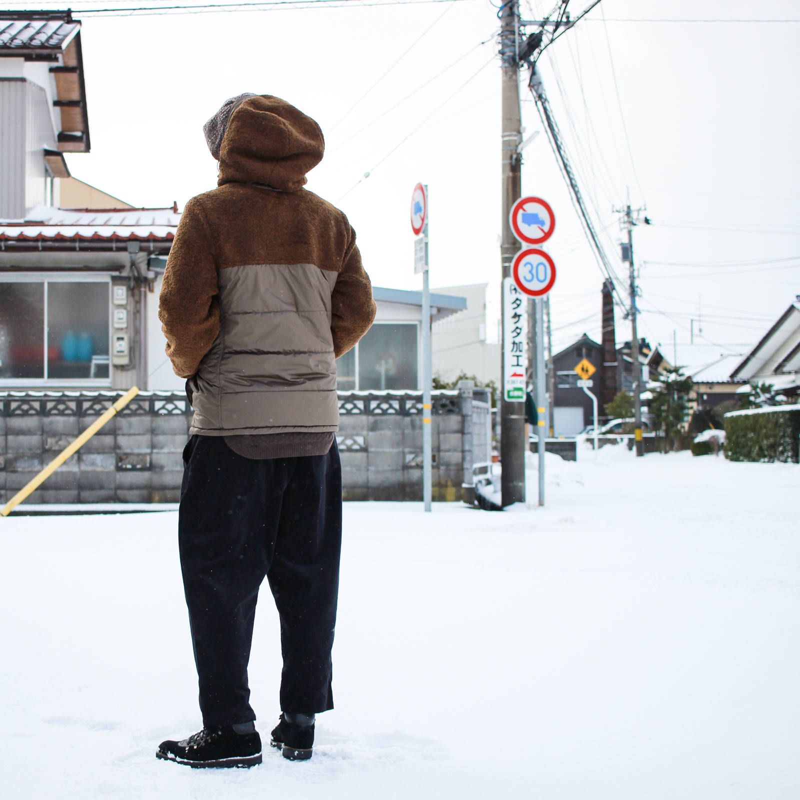 寒い日は厚手のタートル! ~2018/01/25 雪~