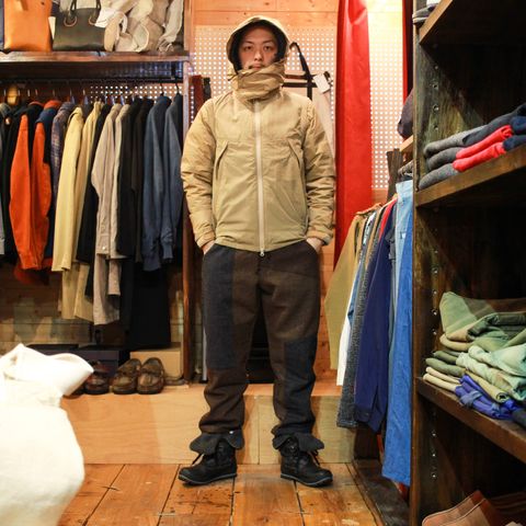 ダウンが活躍する日 ~2018/01/11 雪~