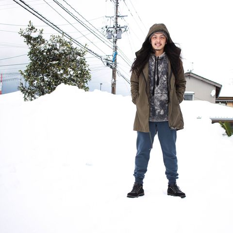雪の日はフードアイテム ~2018/01/13 雪~