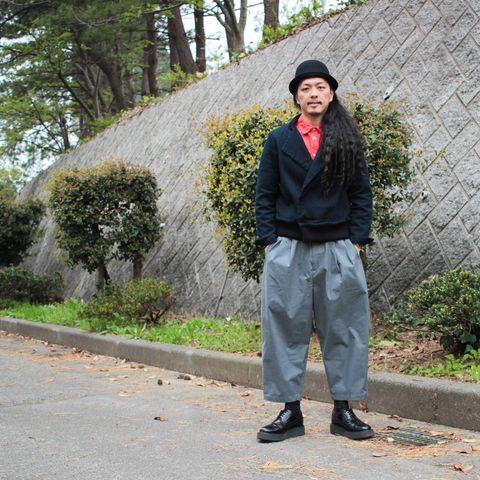 差し色はオレンジで ~2018/04/17 くもり~