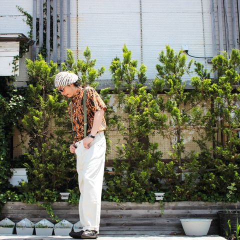 柄物を渋く ~2018/05/21 晴れ~