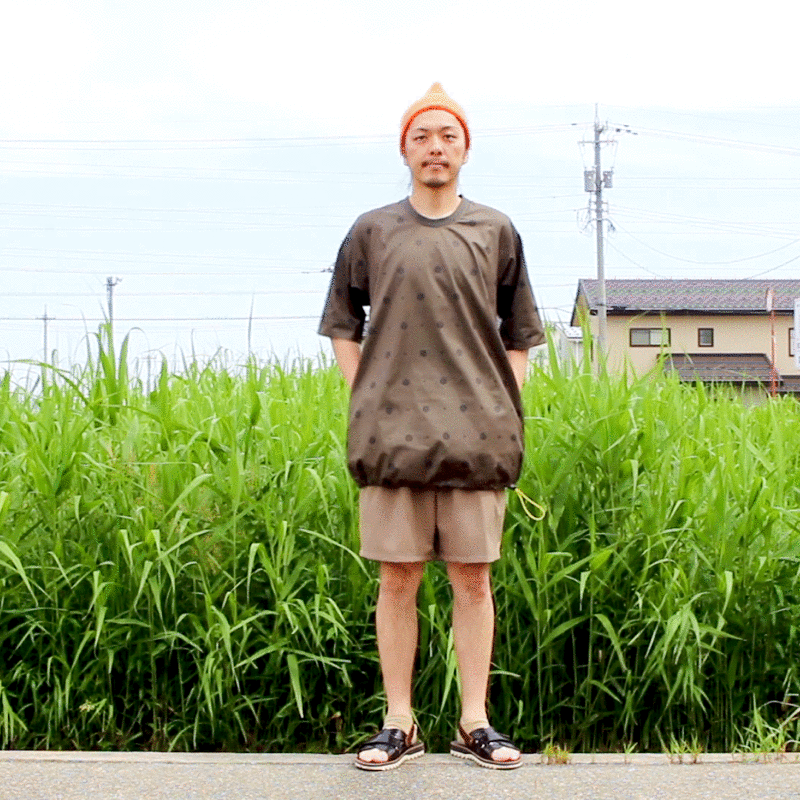 リュウヤ　キムラ　ラップパンツ　RYUYA KIMURA 抜群の肌あたりで楽しむ迷彩クロップドパンツ【RYUYA KIMURA