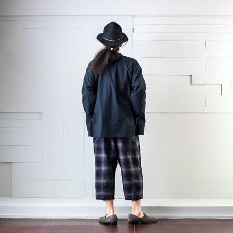 チェックパンツでアクセントを ~2018/05/04 雨~