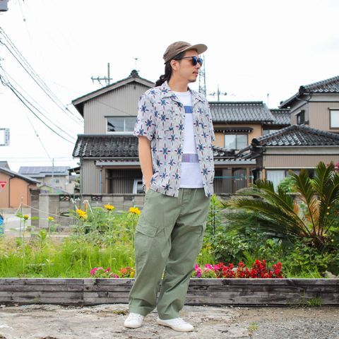 柄シャツが旬ですな。 ~2018/06/13 くもり~