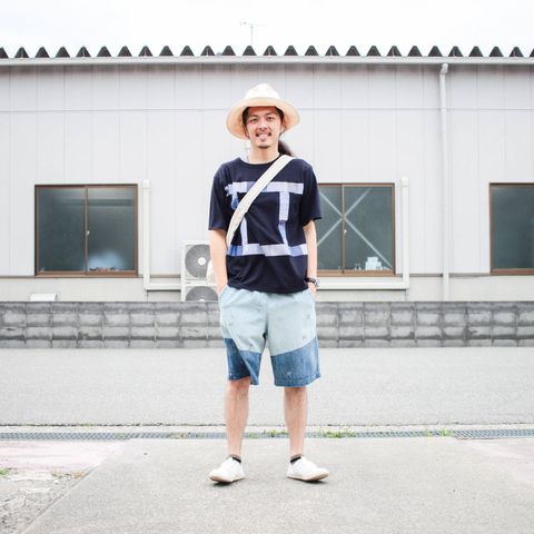 青x白で季節感を出して ~2018/06/27 くもり~
