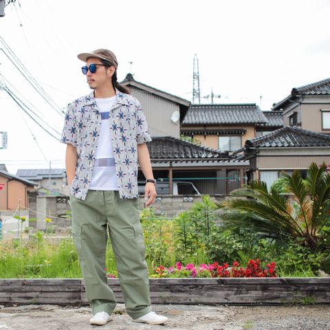 柄シャツが旬ですな。 ~2018/06/13 くもり~