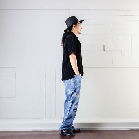 少しルーズなサイズ感を黒で引き締める ~2018/06/20 雨~