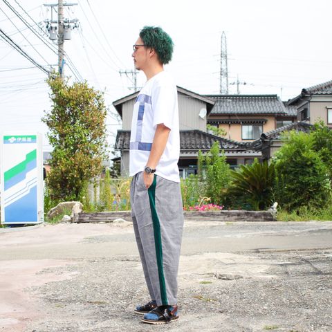さり気なく"柄on柄" ~2018/08/12 くもり~