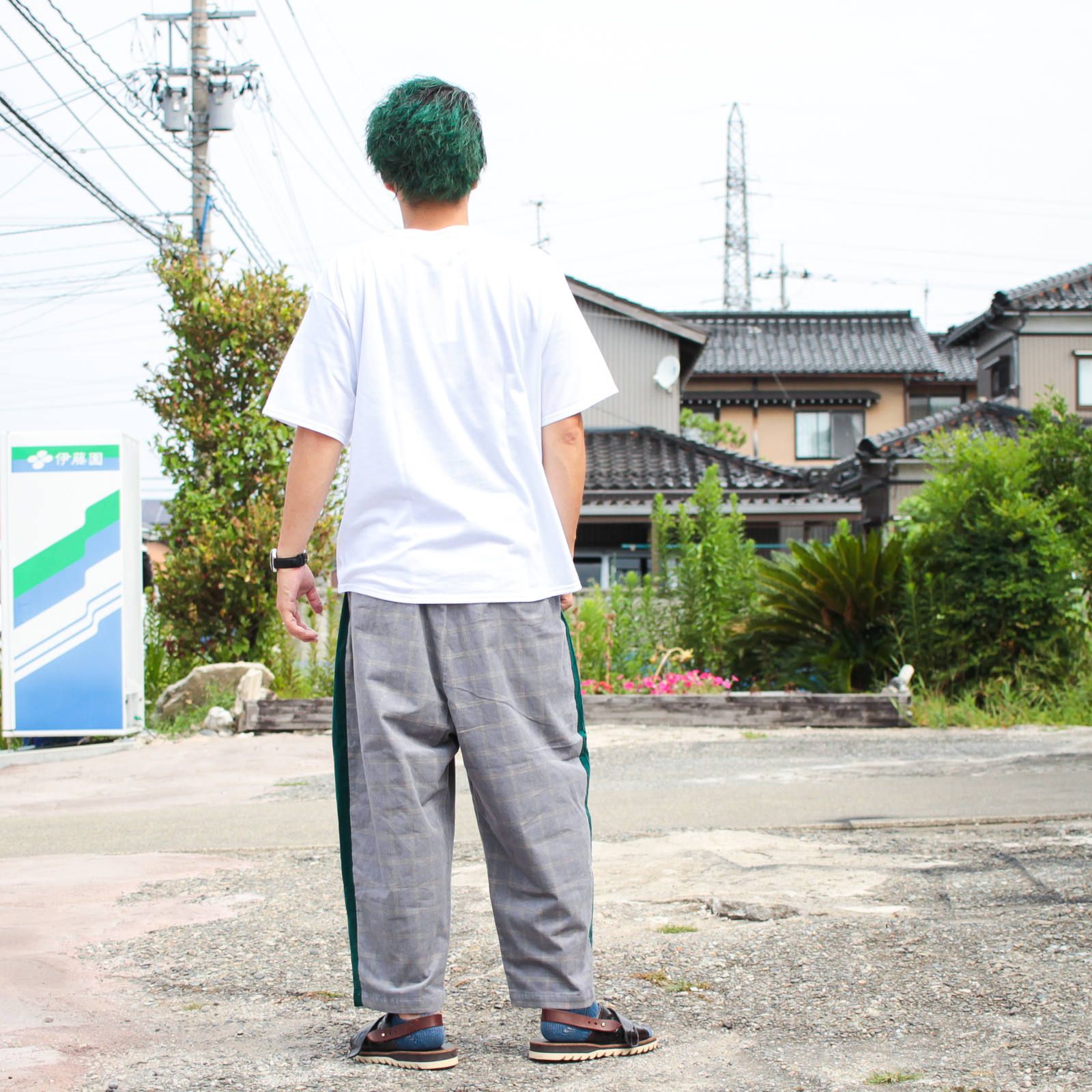 さり気なく"柄on柄" ~2018/08/12 くもり~