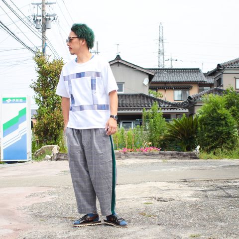 さり気なく"柄on柄" ~2018/08/12 くもり~