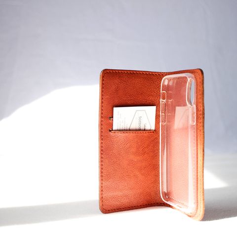 牛革スマホカバー