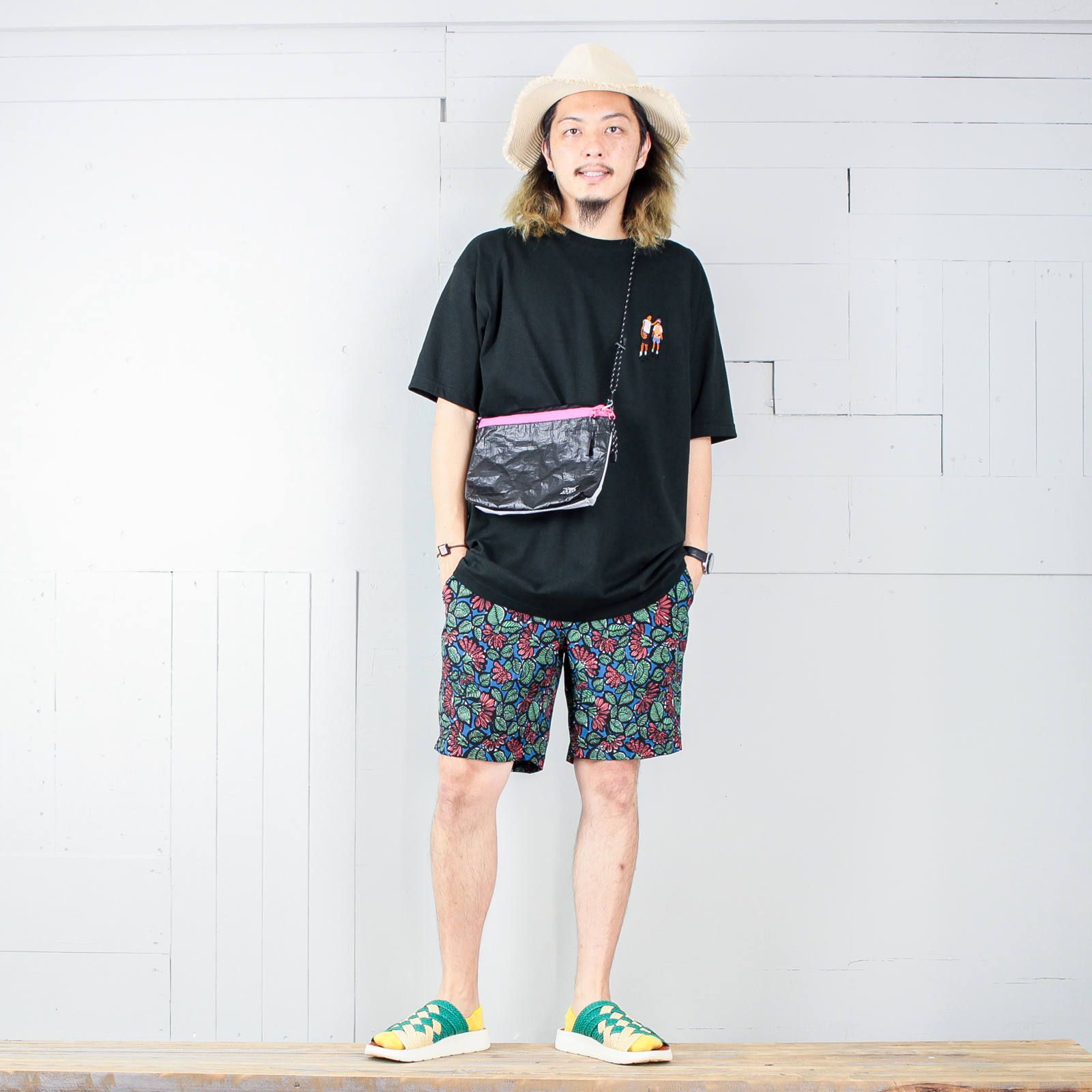 本日のコーディネート ~kelenのワンポイント刺繍Tシャツを使った3コーデ~
