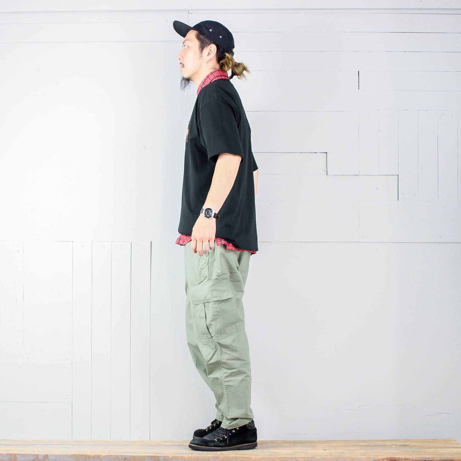 本日のコーディネート ~kelenのワンポイント刺繍Tシャツを使った3コーデ~