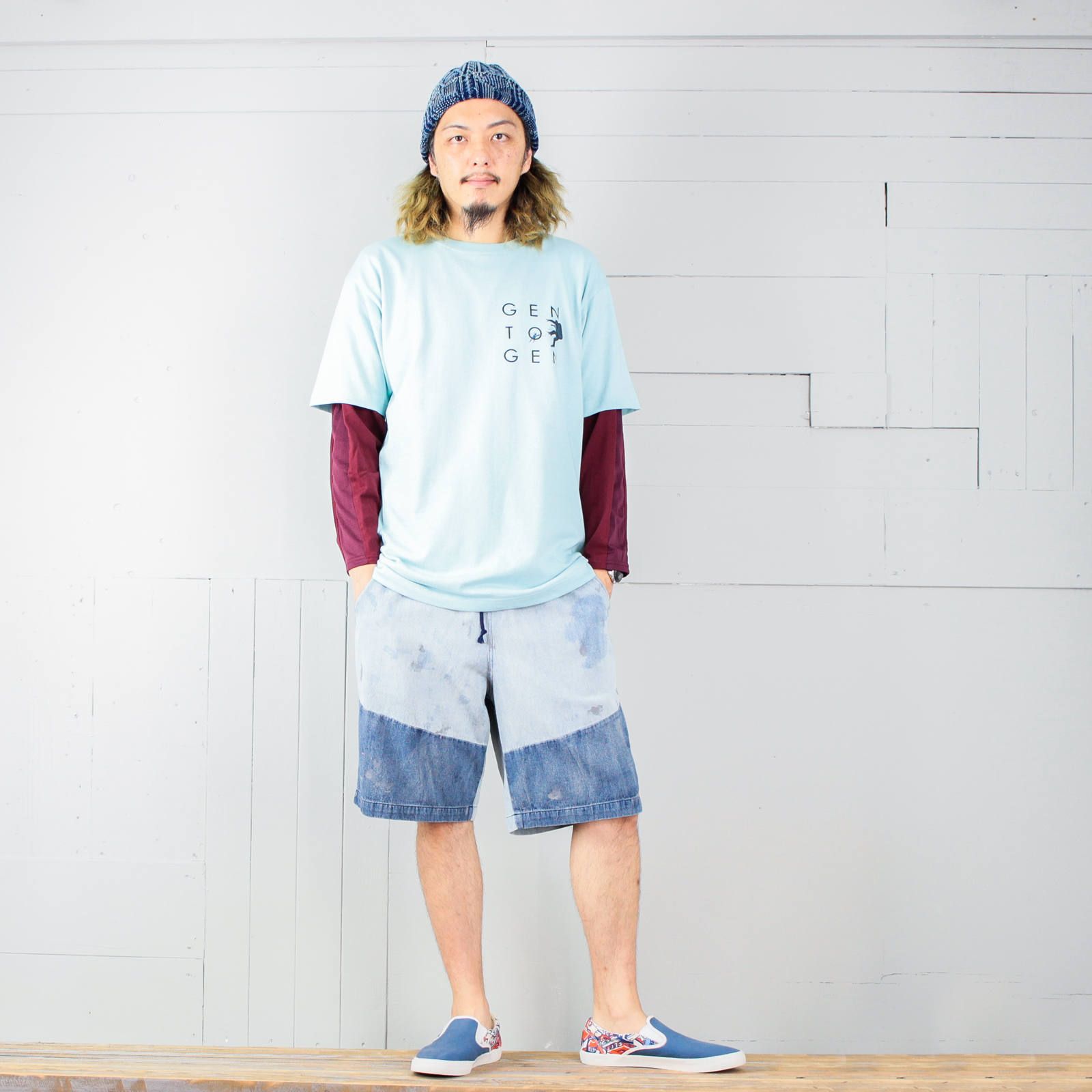 本日のコーディネート ~kelenのプリントTシャツを使った3コーデ~
