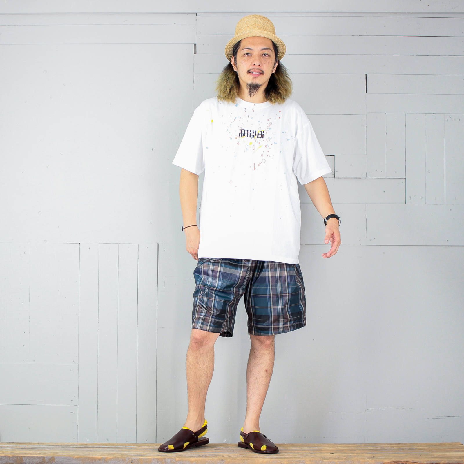 本日のコーディネート ~tomoshibiのsplashTシャツを使った3コーデ~