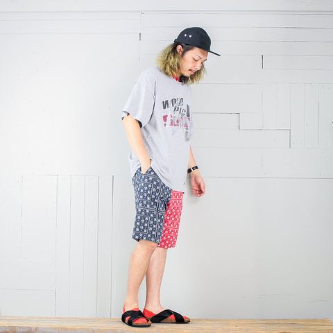 本日のコーディネート ~VOOのリメイクTシャツを使った3コーデ~