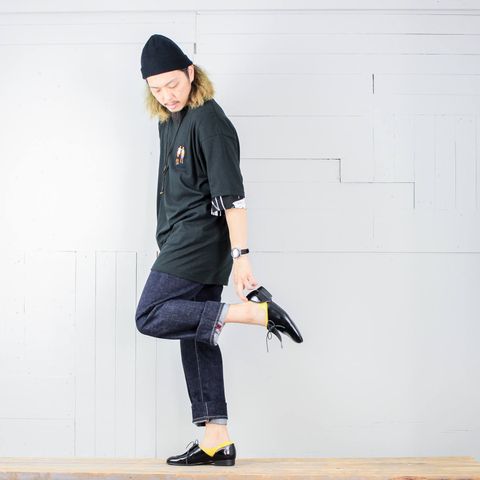 本日のコーディネート ~kelenのワンポイント刺繍Tシャツを使った3コーデ~