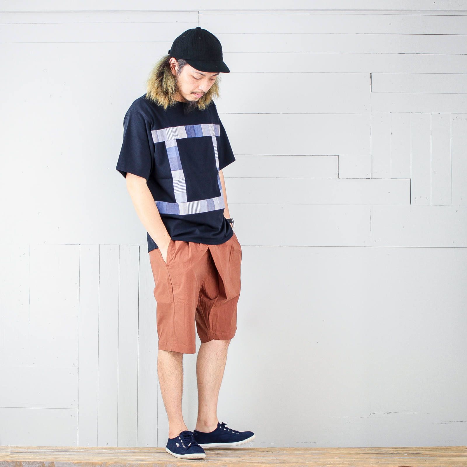 本日のコーディネート ~kelenの切替Tシャツを使った3コーデ~