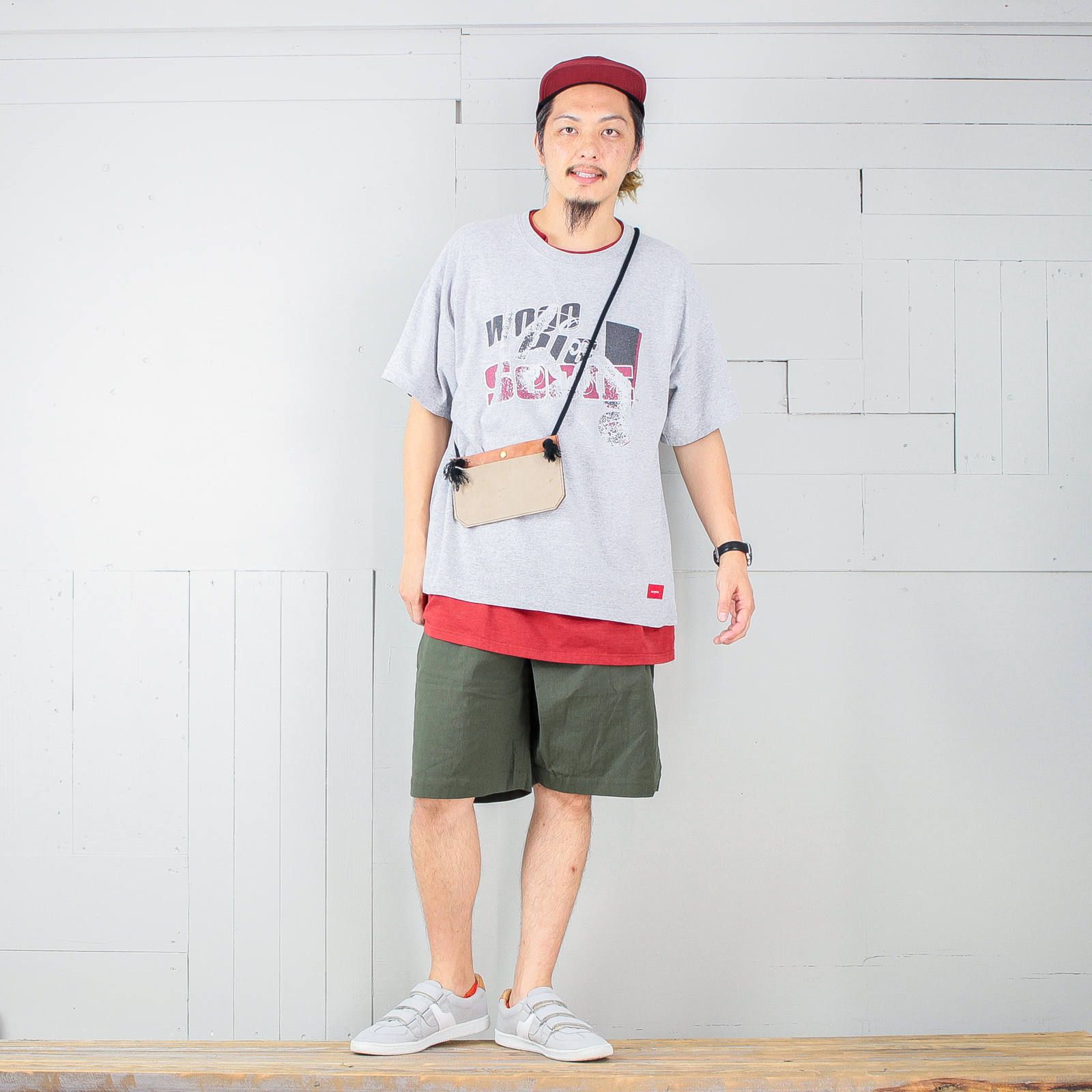 本日のコーディネート ~VOOのリメイクTシャツを使った3コーデ~