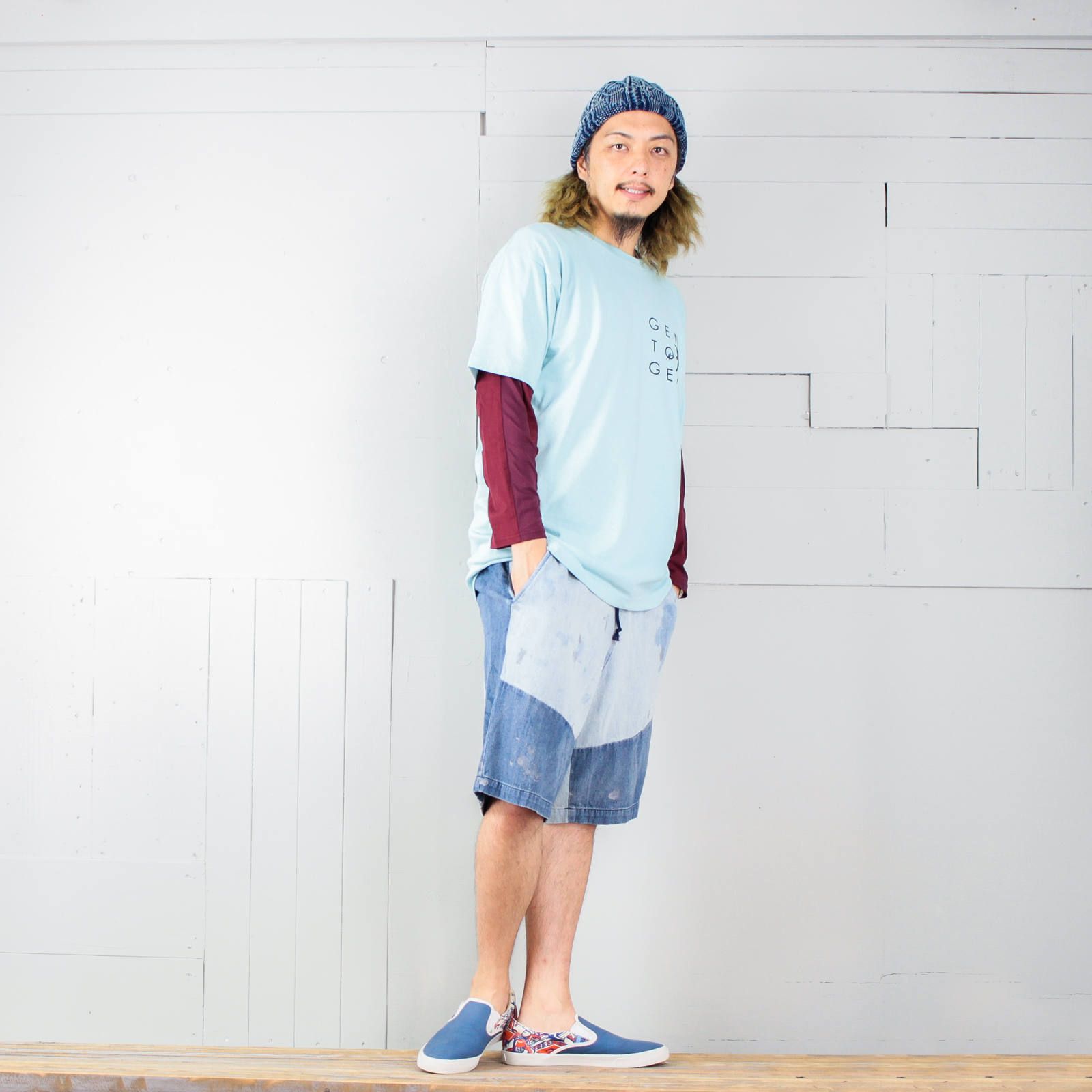 本日のコーディネート ~kelenのプリントTシャツを使った3コーデ~