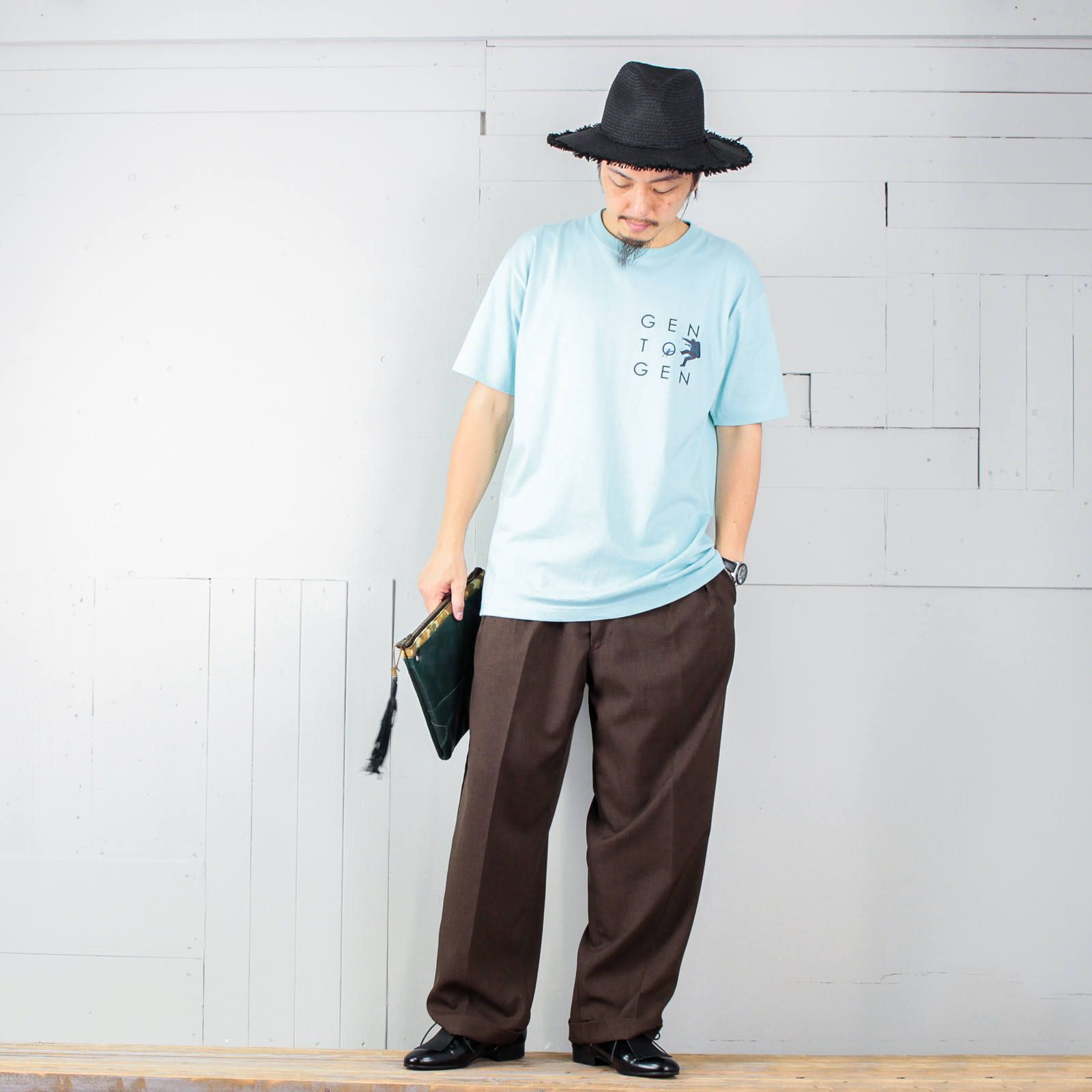 本日のコーディネート ~kelenのプリントTシャツを使った3コーデ~