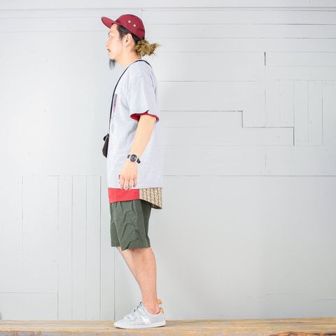 本日のコーディネート ~VOOのリメイクTシャツを使った3コーデ~