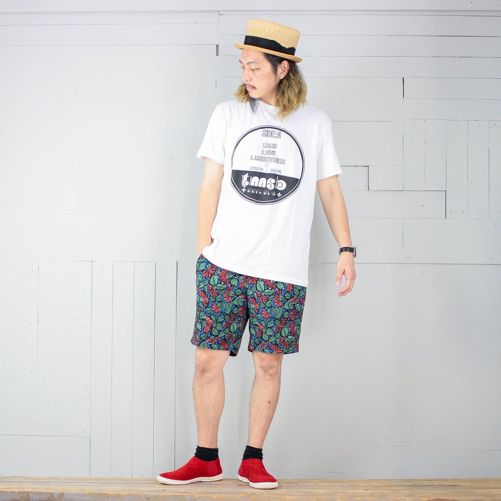本日のコーディネート ~tmsb RECORDSのプリントTシャツを使った3コーデ~